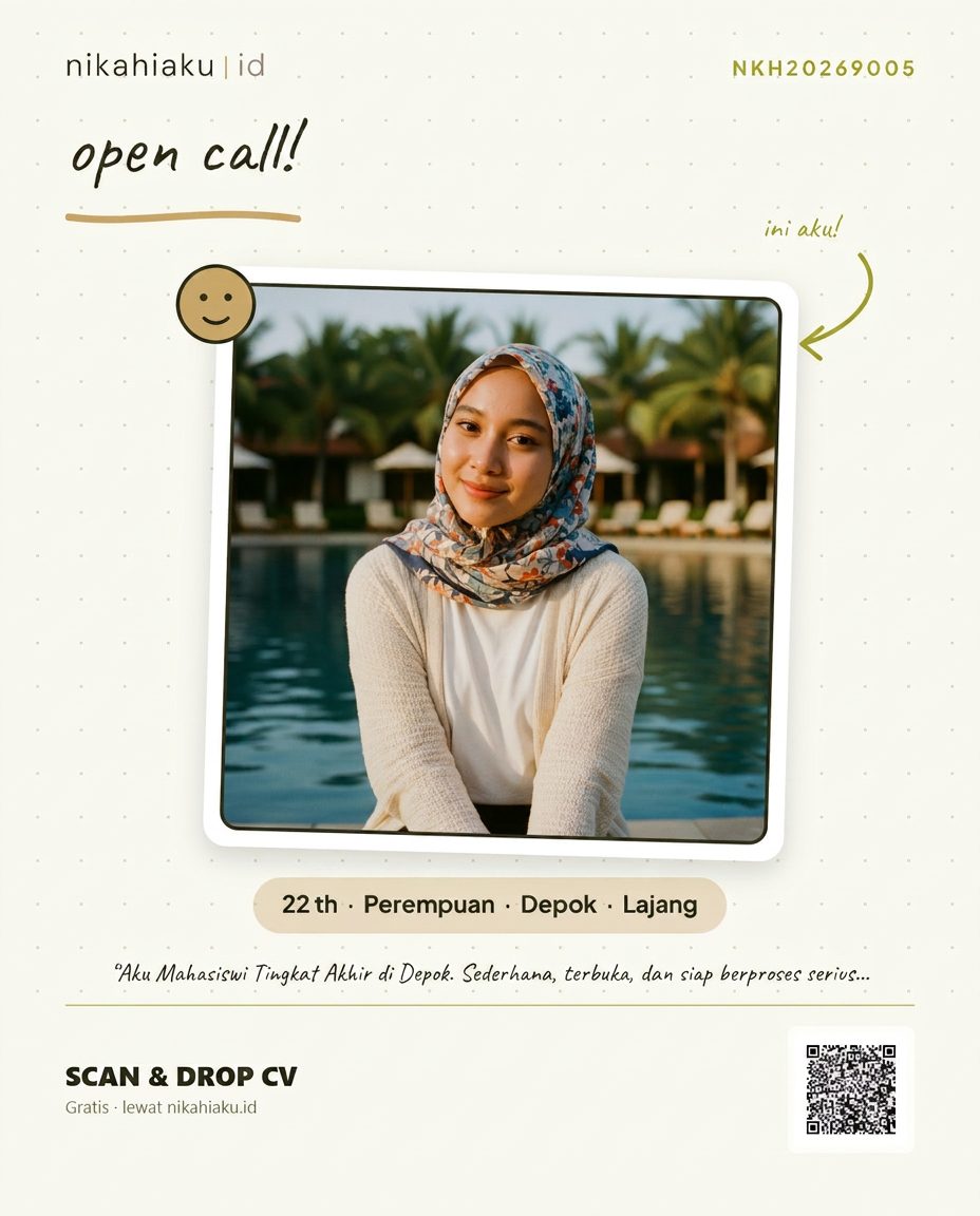 Poster iklan jodoh Open Call NKH20269005