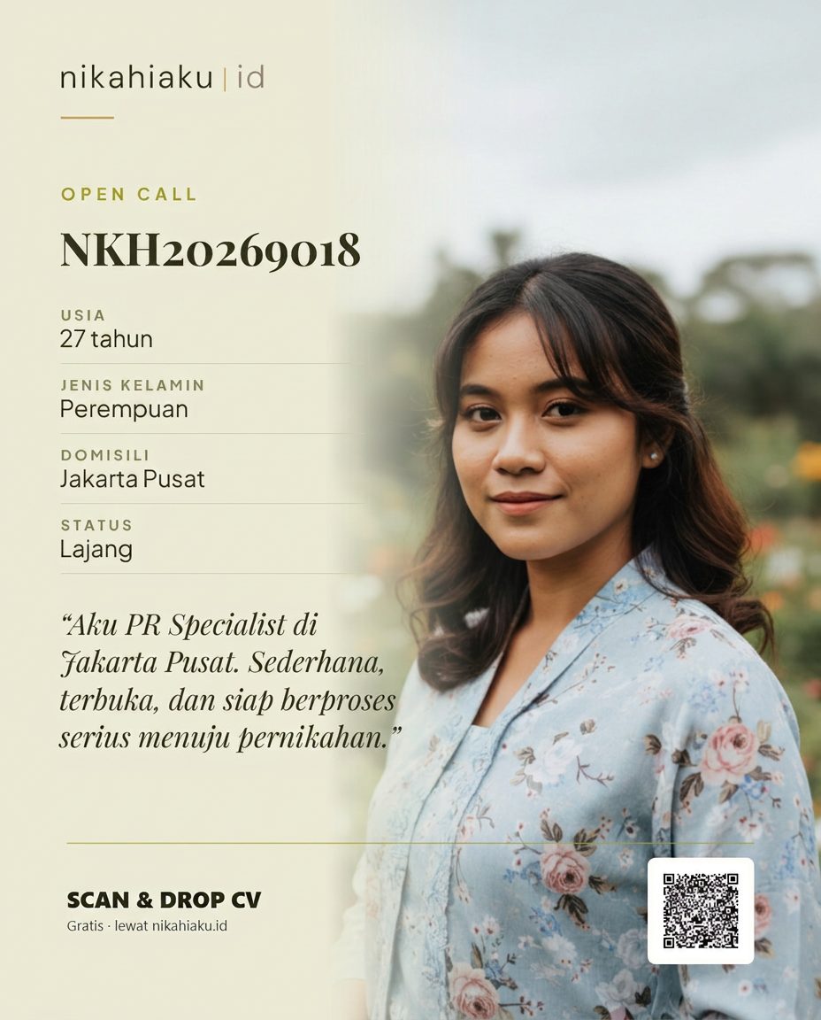 Poster iklan jodoh Open Call NKH20269018