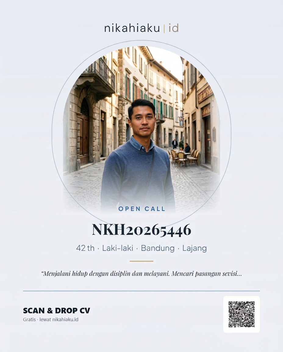 Poster iklan jodoh Open Call NKH20265446