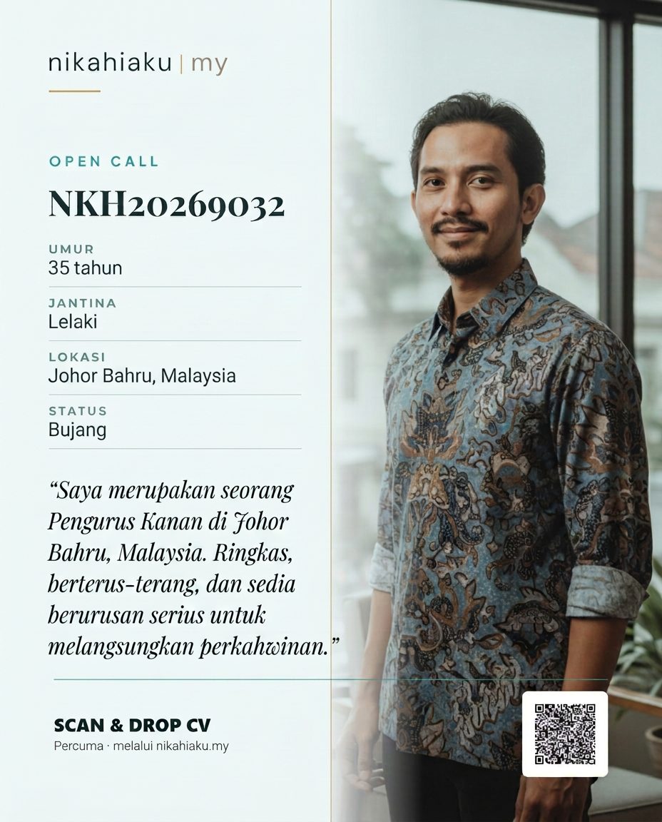 Poster iklan jodoh Open Call NKH20269032