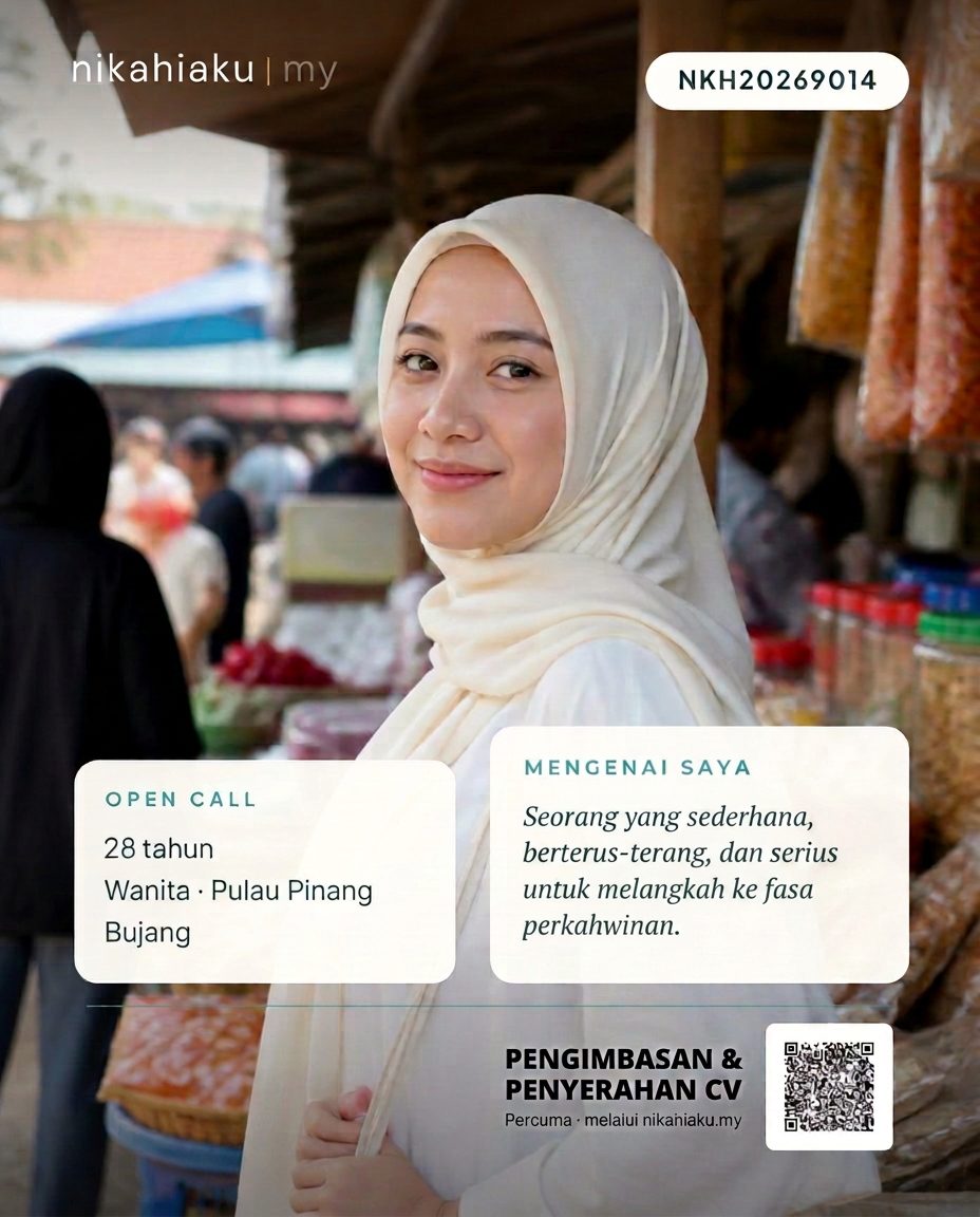 Poster iklan jodoh Open Call NKH20269014