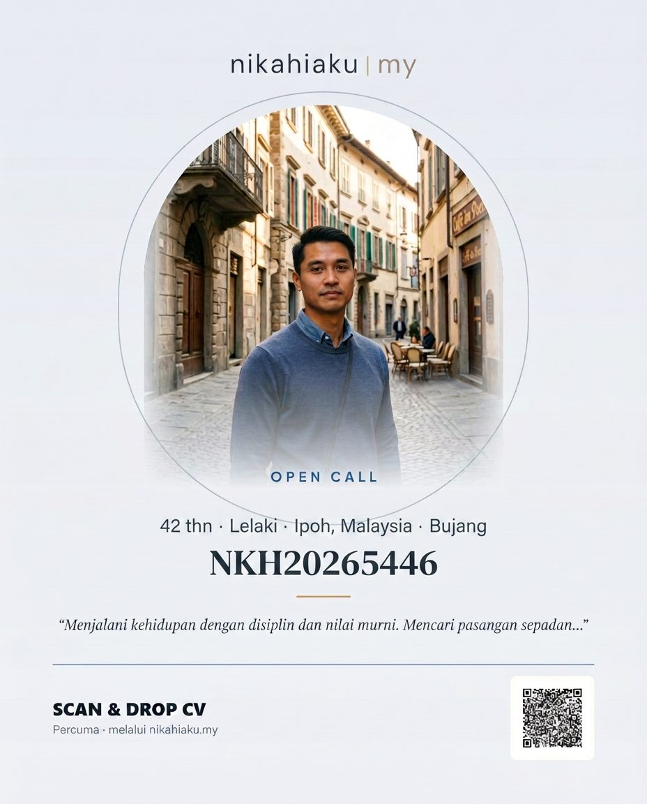 Poster iklan jodoh Open Call NKH20265446
